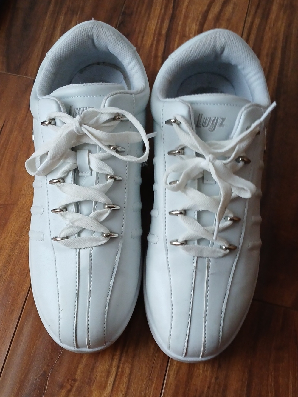 Mens 8.5  Lugz White  Low-Top Sneakers